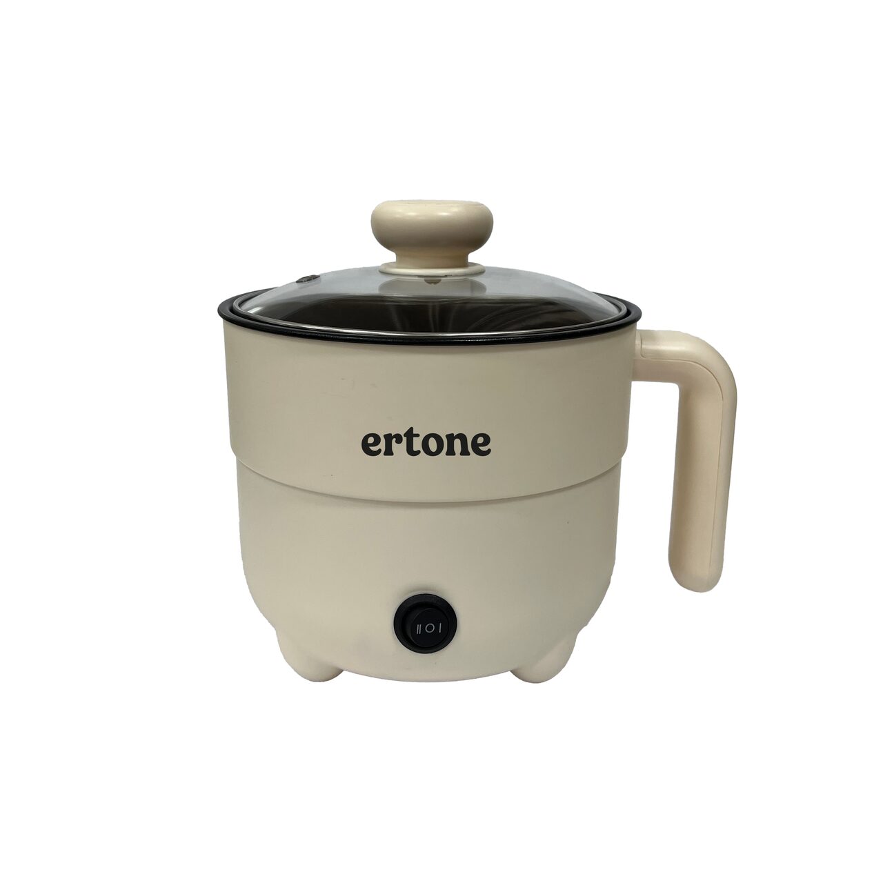 Oala electrica mini ERTONE ERT935BJ, 1.5L, 600W, antiaderenta, capac sticla Imagine principală a produsului