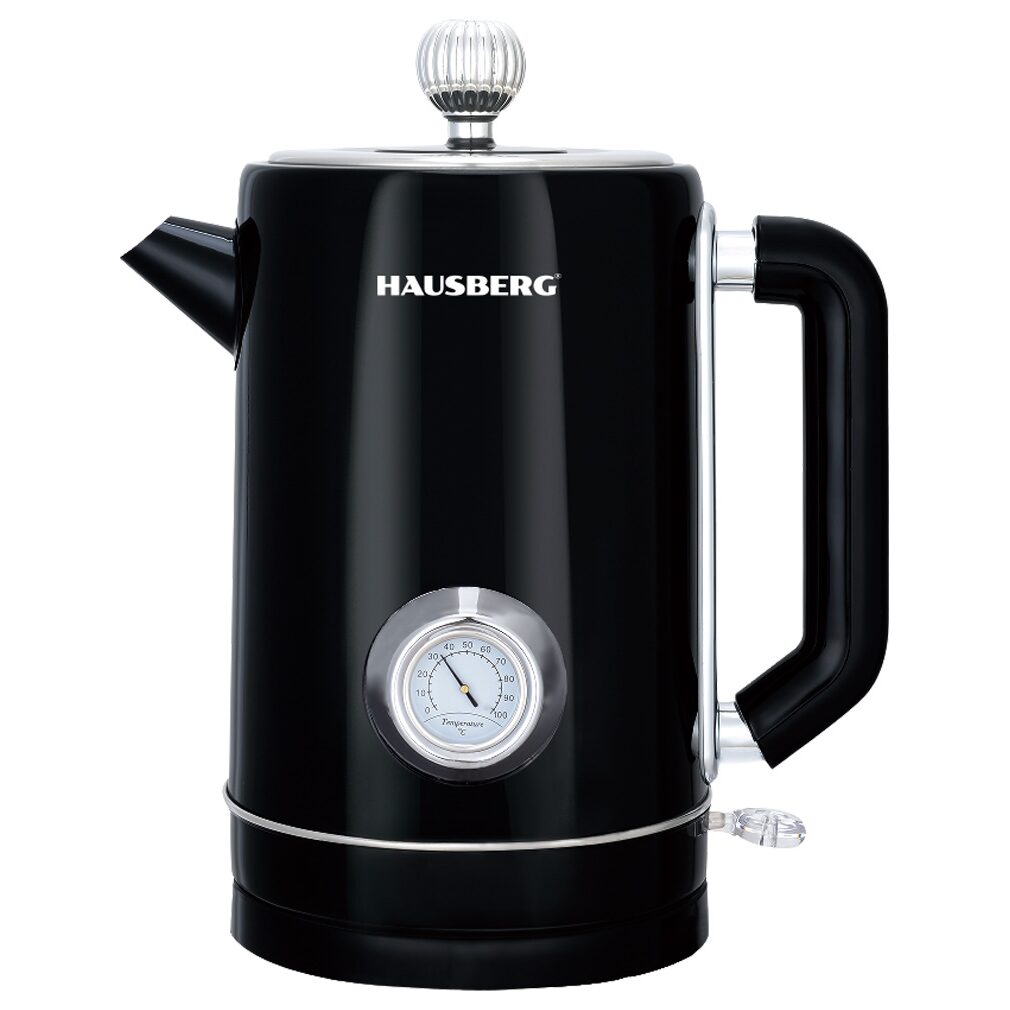 Cana fierbator inox 1.8L cu indicator temperatura 1500-1800W Hausberg HB3626NG Imagine principală a produsului