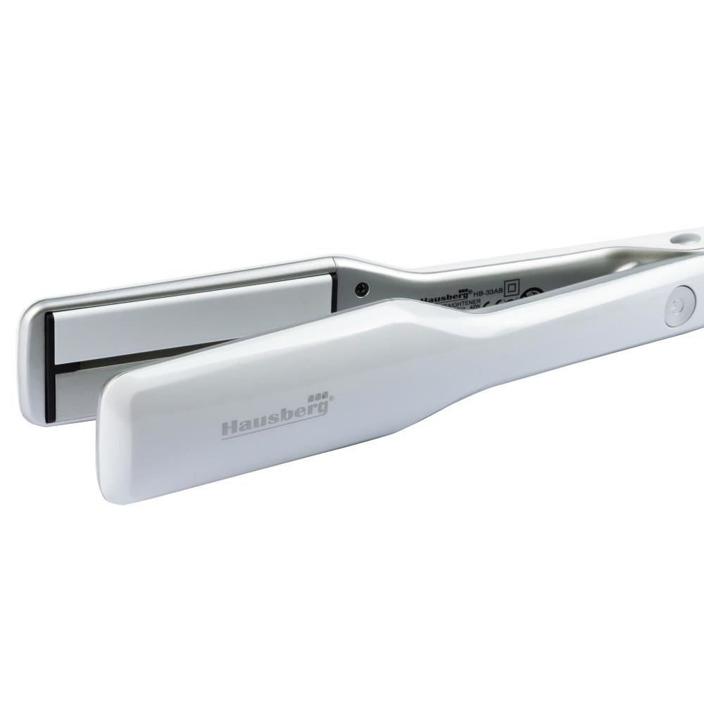 Placa de par pentru indreptare, Hausberg HB-33AB, Incalzire rapida, Alb Imagine secundară a produsului