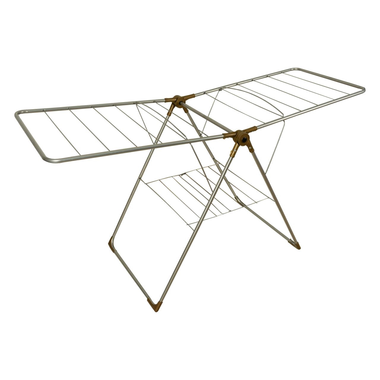 Uscator de rufe pliabil Amigo ERTONE G92U, sustine 15KG, inaltime 92cm, dimensiune 58x101cm, cadru metalic Imagine secundară a produsului
