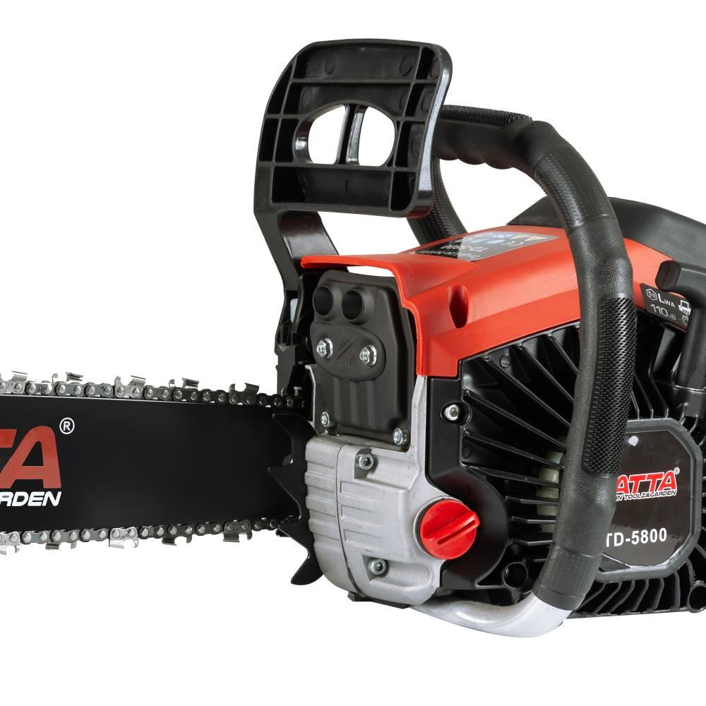 Drujba profesionala cu lant Tatta TD5800, 3.54 CP, 58 CC, 0.55 l, benzina, Lant, Sina