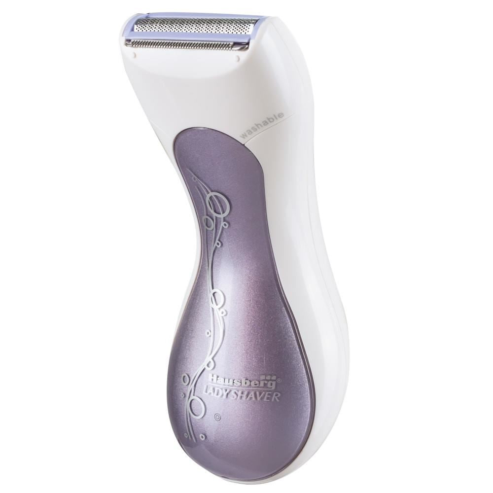 Aparat de epilat pentru femei Hausberg HB-80MV, 3W,  Alb/Mov
