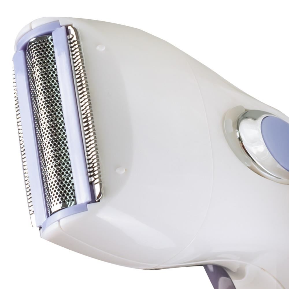 Aparat de epilat pentru femei Hausberg HB-80MV, 3W,  Alb/Mov