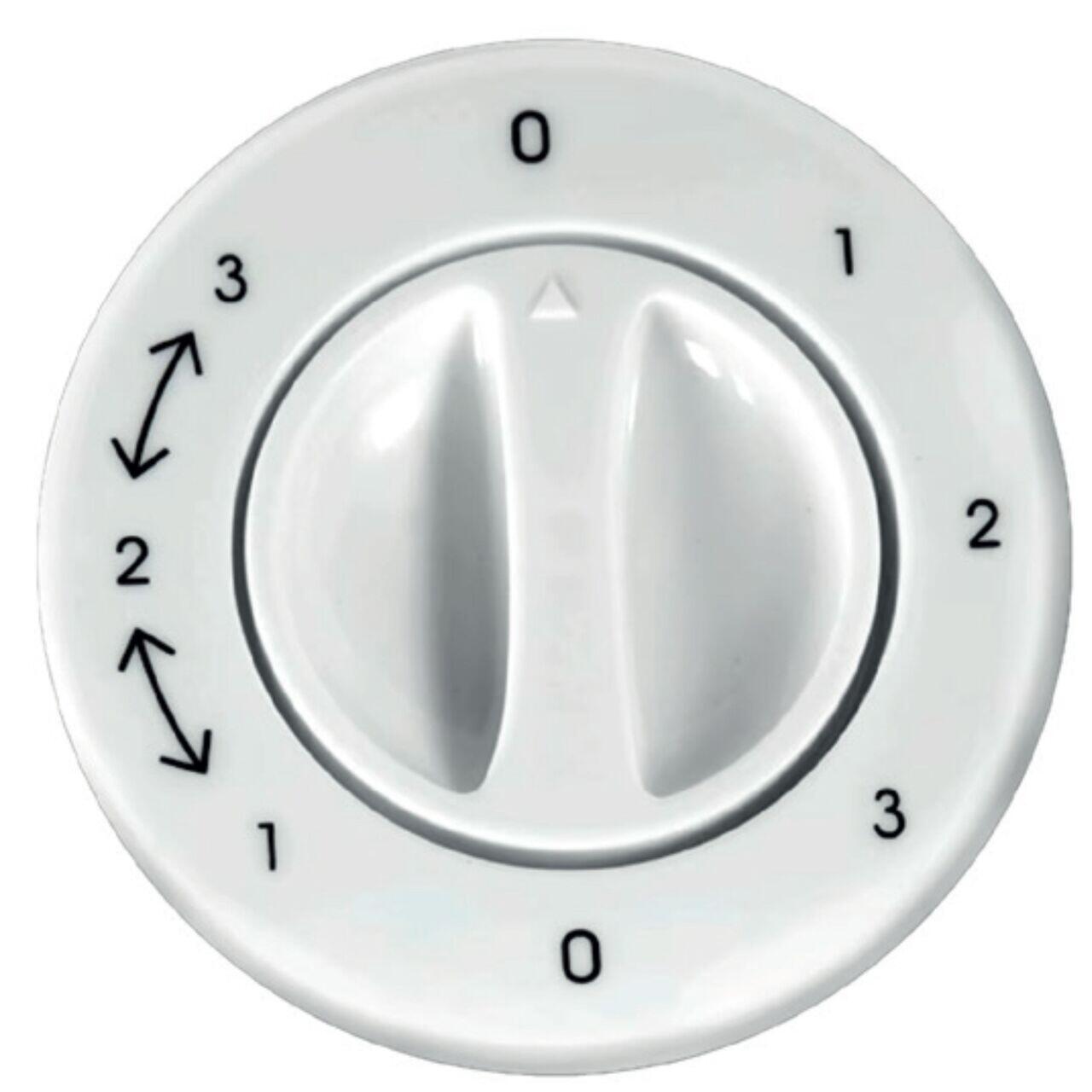 Ventilator Turn Hausberg HB-5950AB, 40-50W, 3 Moduri De Functionare, 3 Trepte, Alb Imagine secundară a produsului