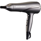 Uscator de par HAUSBERG HB-24GR, 1800 W - 2200 W, 2 viteze, 3 setari temperatura, functie uscare rapida, gri