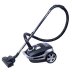 Aspirator Profesional cu sac Hausberg HB-2875NG, 2400 W, Nivel de zgomot 70dB, Capacitate 4L, Filtru De Aer Hepa Cu 5 Nivele, Lungime Cablu 5 M, Display Led, Furtun Rezistent, Negru/argintiu