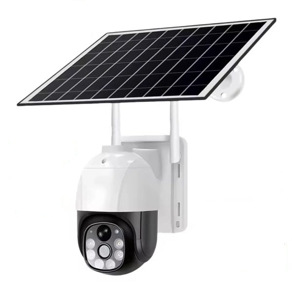 Cameră Supraveghere Solară 4G cu Cartelă SIM – 3MP Full HD, Exterior/Interior, Vedere Nocturnă Color Imagine principală a produsului