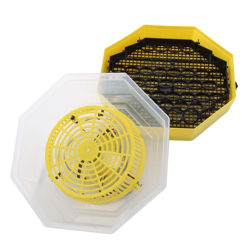 Incubator electric oua (clocitoare) cu dispozitiv de intoarcere si termometru Cleo 5DT, 230 V, 41 oua capacitate, 38°C temperatura incubare