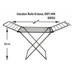 Uscator Rufe Ertone, ERT-MN G93U, tip suport, sustine 18 kg