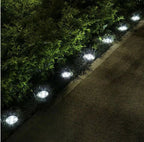 Lămpi Solare LED pentru Grădină – Set 4 Bucăți, RGB, IP65, Încărcare Solară