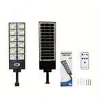 Lampă Solară Stradală 300W cu Telecomandă – IP65, Senzor de Mișcare, 3 Moduri de Iluminare