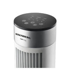 Ventilator turn Hausberg HB-5952AB, 55W, 38 inch, 3 viteze, temporizator 24h, LED, oscilatie, telecomanda, alb