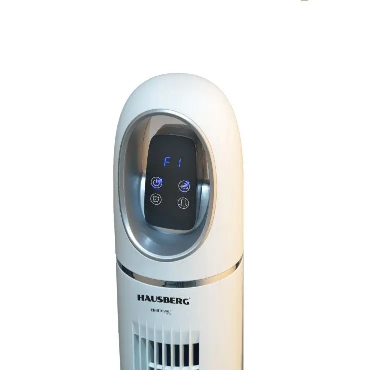 Ventilator turn digital Hausberg HB-5958AB, 55W, 45 inch, 3 viteze, temporizator 24h, LED, oscilatie, telecomanda, alb Imagine secundară a produsului