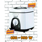 Friteuza Hausberg HB 1320NG, 850W - 950 W, 1 L, Alb/Negru