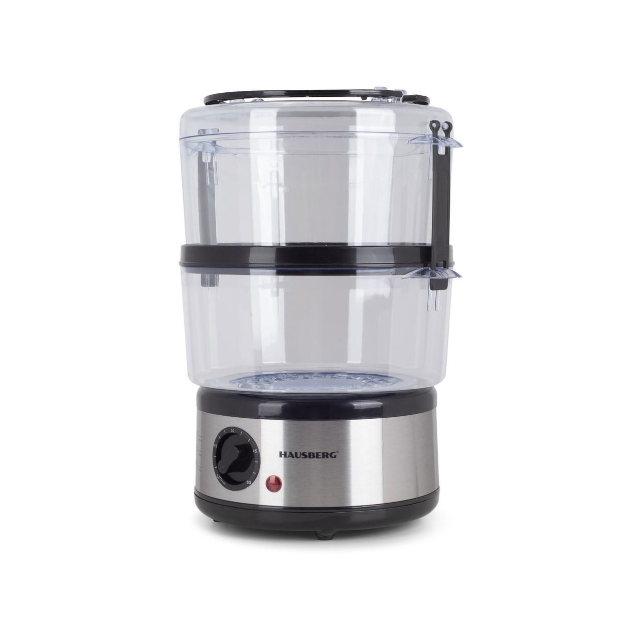 Aparat gatit cu aburi Hausberg HB-1350, 4.8L, 400W