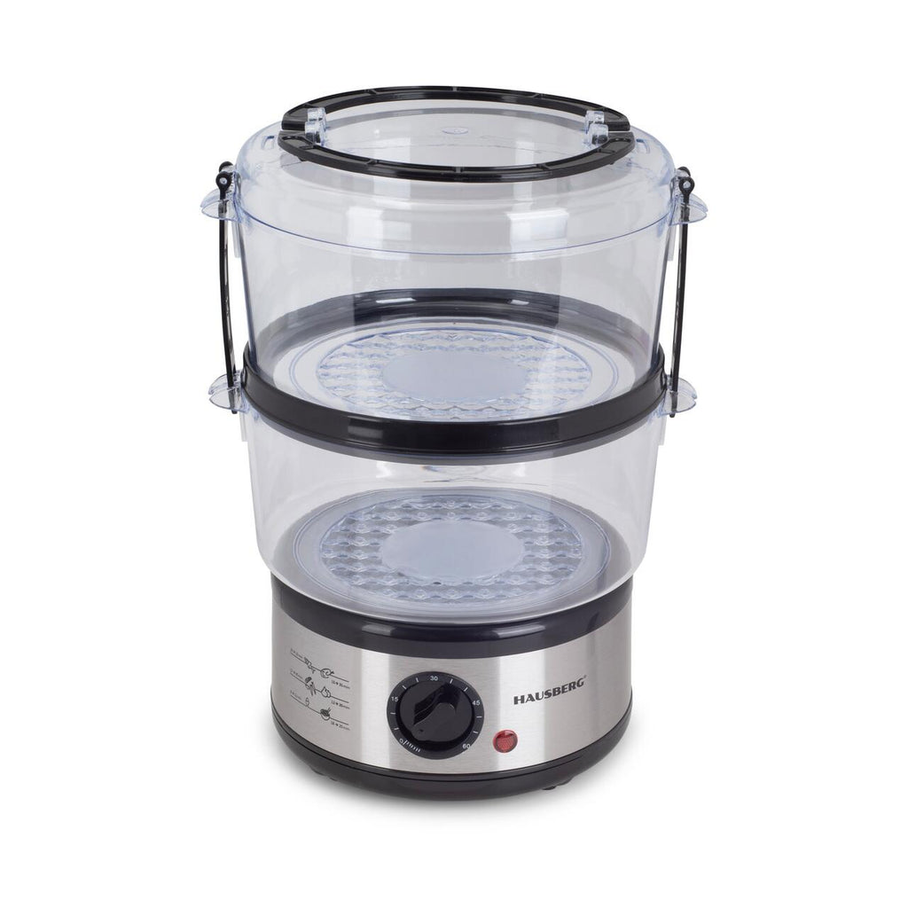 Aparat gatit cu aburi Hausberg HB-1350, 4.8L, 400W