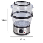 Aparat gatit cu aburi Hausberg HB-1350, 4.8L, 400W