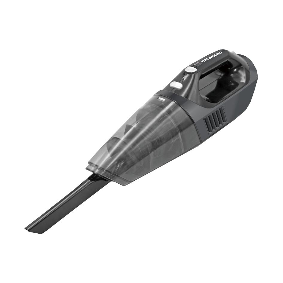 Aspirator vertical 2 in 1 HAUSBERG HB-2029GR, 2 viteze, acumulator 2000 mAh, 0.46 litri, 150 W