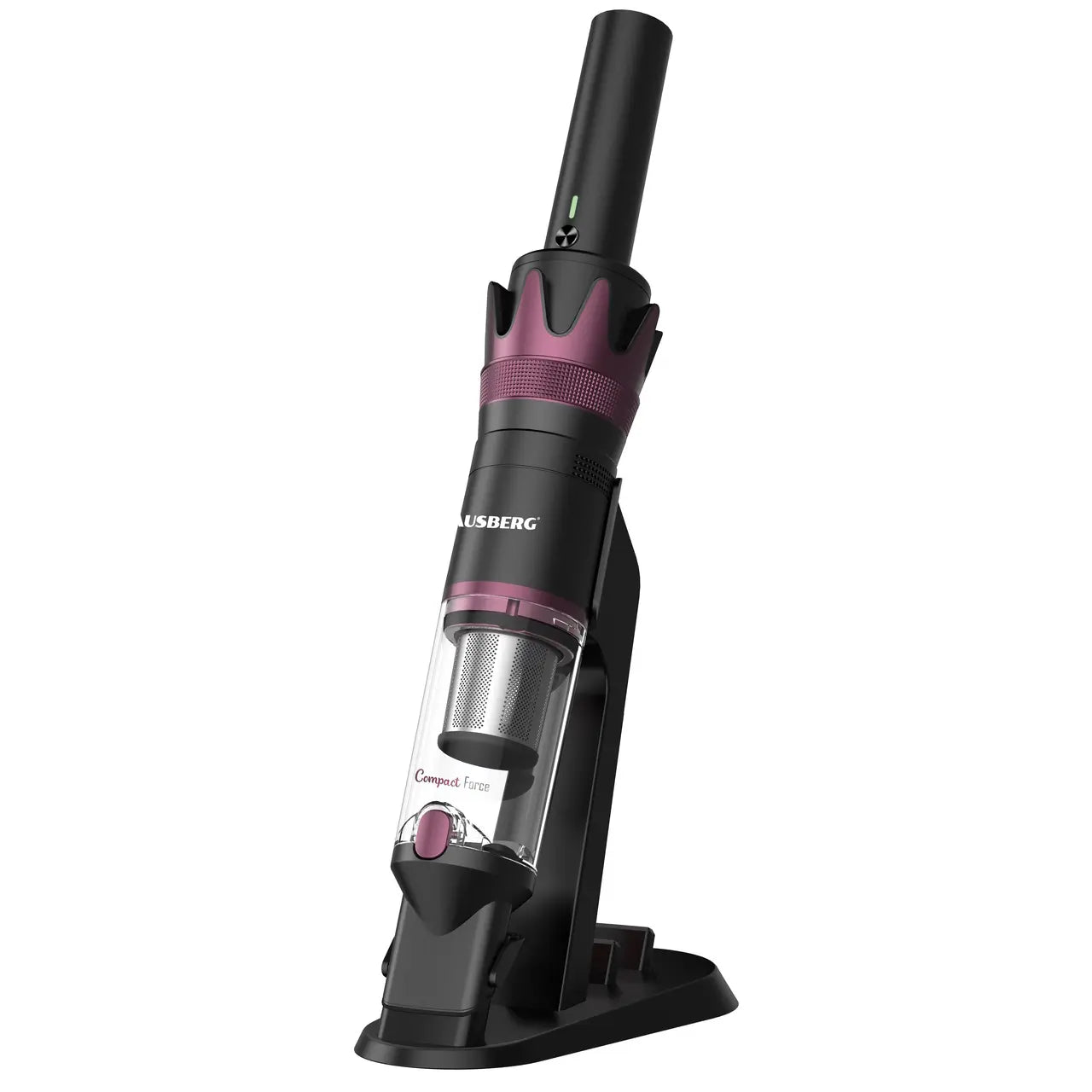 Aspirator vertical de mana cu acumulator HAUSBERG HB2036MV, BLDC 130W, 14 kPa, 2 viteze