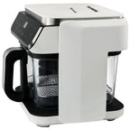 Friteuza cu aer Hausberg HB-2343AB, 6.5L, cos sticla, 12 programe, touchscreen, 1200W-1400W, 65-200°C , Alb