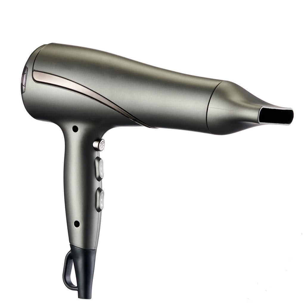 Uscator de par HAUSBERG HB-24GR, 1800 W - 2200 W, 2 viteze, 3 setari temperatura, functie uscare rapida, gri