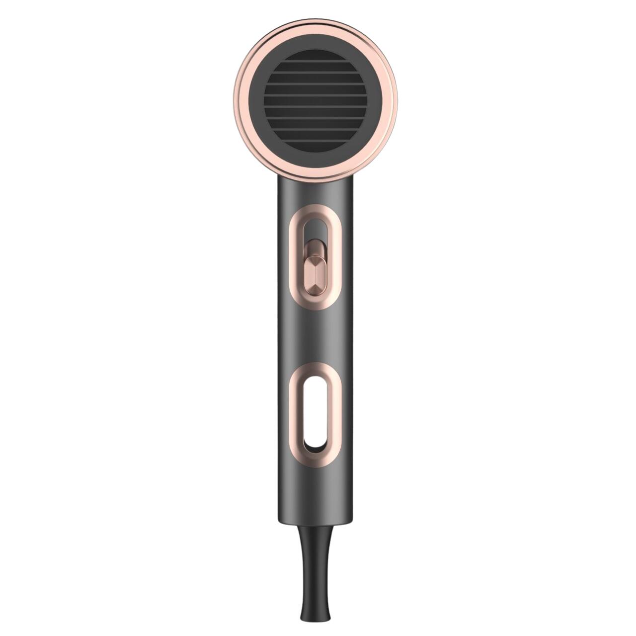 Uscator de par HAUSBERG HB-263GR, 2200W, 2 viteze, 3 trepte de incalzire, gri Imagine secundară a produsului