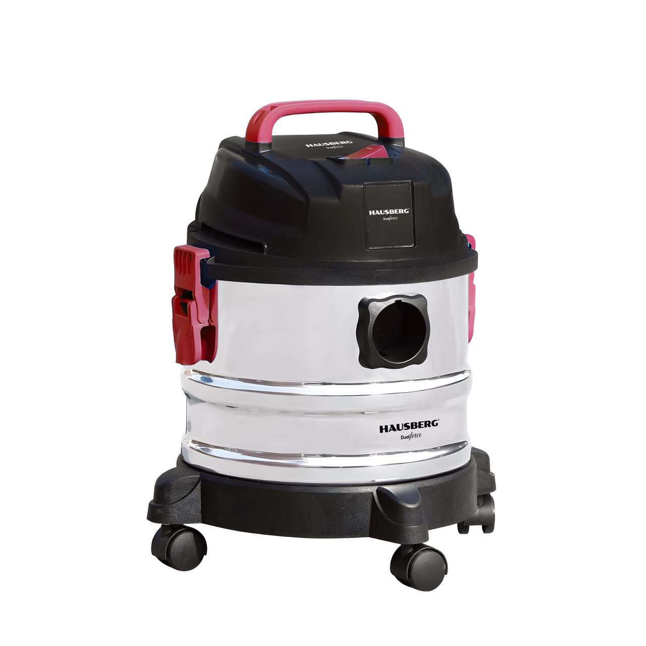 Aspirator cu sac HAUSBERG HB-2837IN, aspirare umeda si uscata, functie suflare, 20 litri, 2000 W