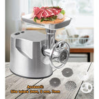 Masina tocat Hausberg HB-3445, 3200W, 2Kg/min, Impingator legume, Carcasa aluminiu, Motor cupru