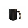 Aparat pentru preparat cafea turceasca Hausberg HB-3820AU, 2 recipiente, 400+400 W, avertizare sonora si luminoasa, Auriu/Negru