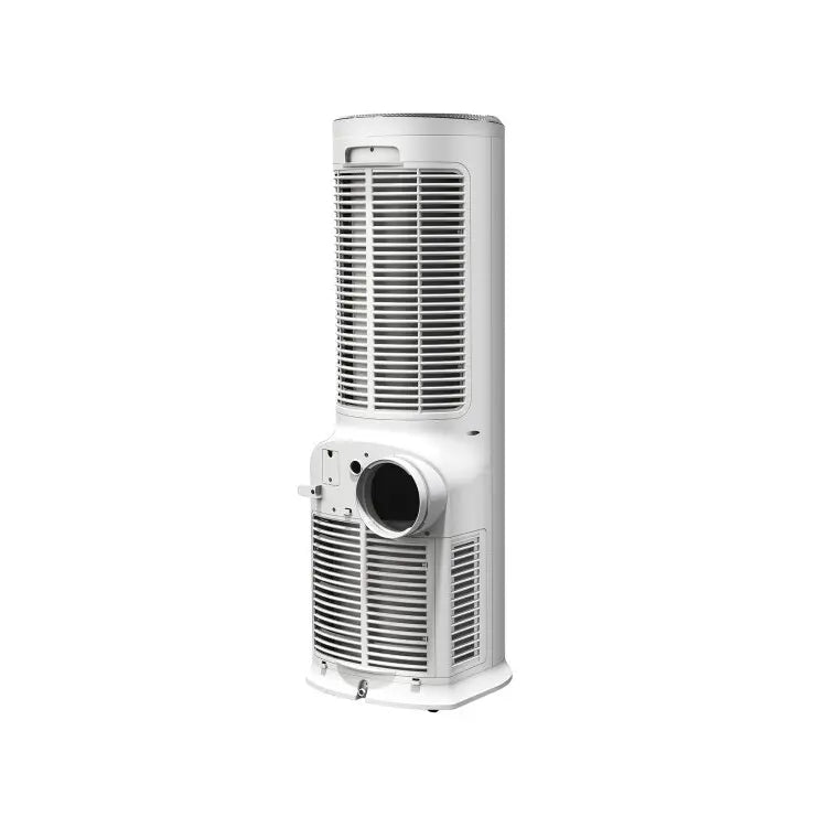 Aer conditionat portabil 4 in 1 Hausberg HB-5970AB, 16000 BTU, 2000W, racire, incalzire, ventilator, dezumidificare, 3 viteze, rezervor 1L, telecomanda, alb