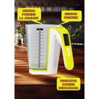 Cantar digital pentru bucatarie Hausberg, ecran LCD, cana gradata