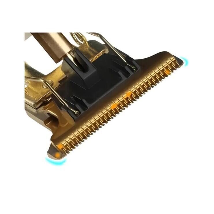 Masina de tuns metalica reincarcabila Hausberg HB-69RTR 800mAh USB Type-C Design Retro Imagine secundară a produsului