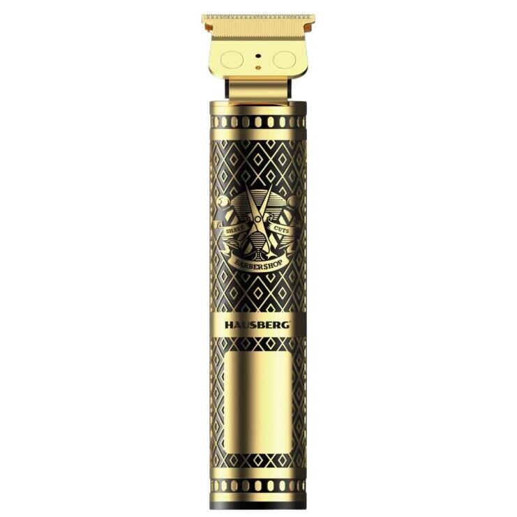 Masina de tuns digitala metalica reincarcabila Hausberg HB-70RTR 1200mAh 4 viteze USB Type-C