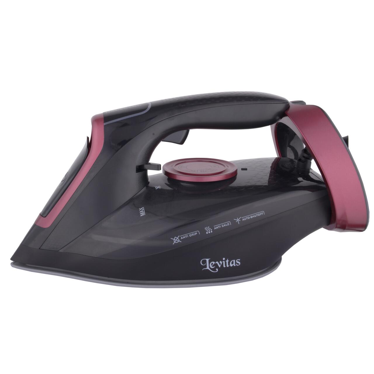 Fier de calcat cu abur Hausberg HB-7822MV, 2800W, Talpa ceramica, Abur vertical, Rezervor 300ml, Functie anticalcar, Oprire automata Imagine secundară a produsului