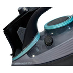 Fier de calcat cu ecran LED HAUSBERG HB-7825NG, talpa din titan, 3000 W, 11 niveluri temperatura, 350 ml, negru