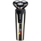 Aparat de tuns barba reincarcabil Hausberg HB-78GR 1200mAh IPX6 USB Type-C
