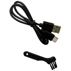 Aparat de tuns barba reincarcabil Hausberg HB-78GR 1200mAh IPX6 USB Type-C