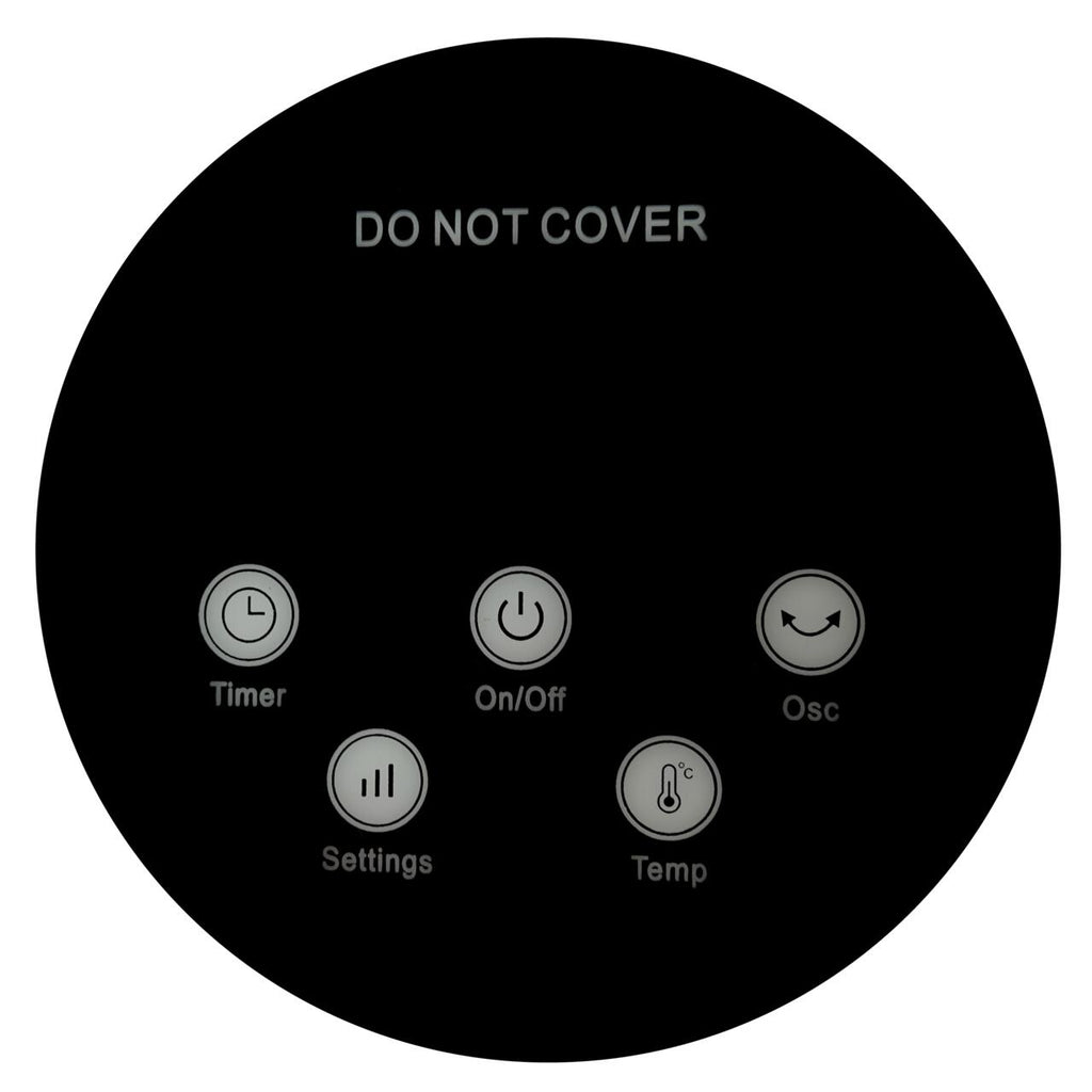 Semineu Electric Digital Tip Turn HAUSBERG HB-8228NG, 2000 W, Efect de Flacără, Protecție la Răsturnare, Termostat, Telecomandă, Negru