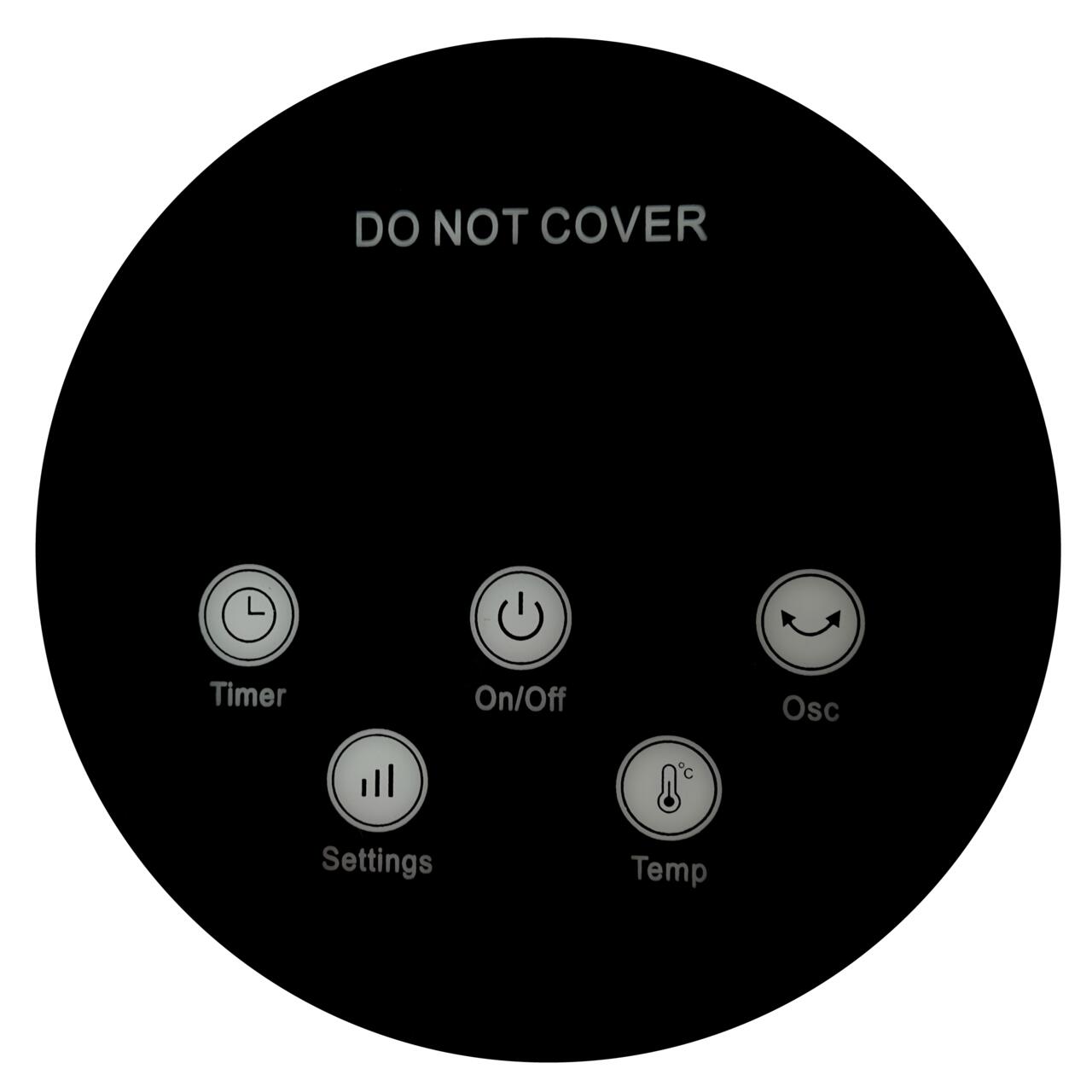 Semineu Electric Digital Tip Turn HAUSBERG HB-8228NG, 2000 W, Efect de Flacără, Protecție la Răsturnare, Termostat, Telecomandă, Negru