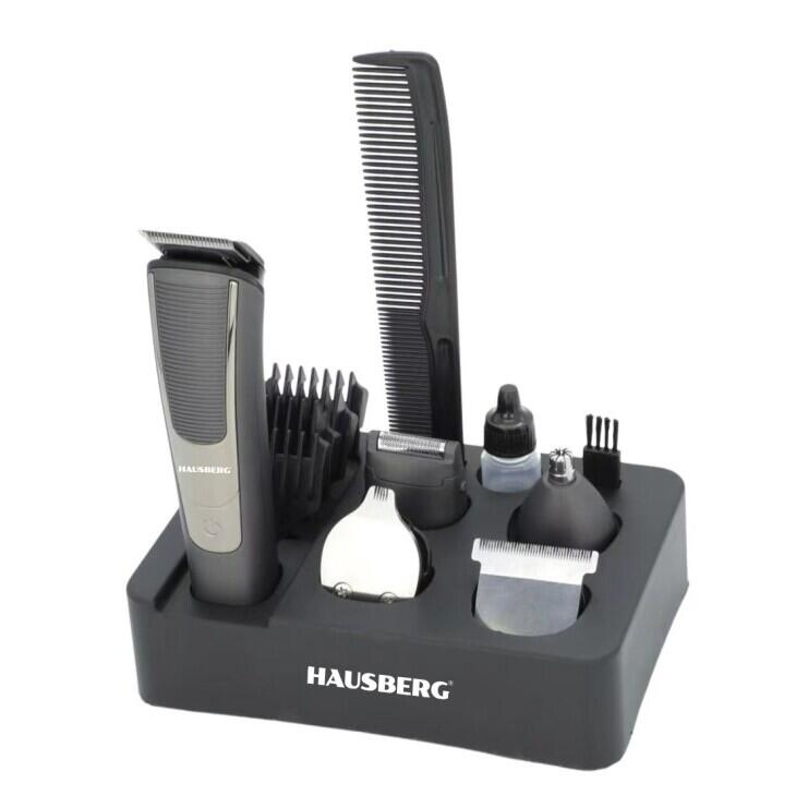 Set de tuns 8 in 1 reincarcabil Hausberg HB-96GR Digital 600mAh USB Type-C Imagine secundară a produsului