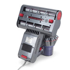 Aspirator UV antiacarieni cu afisaj digital multifunctional HAUSBERG HB-2022MV, 400-600W, sterilizare UV, ioni negativi, purificare cu ultrasunete, Mov-Gri