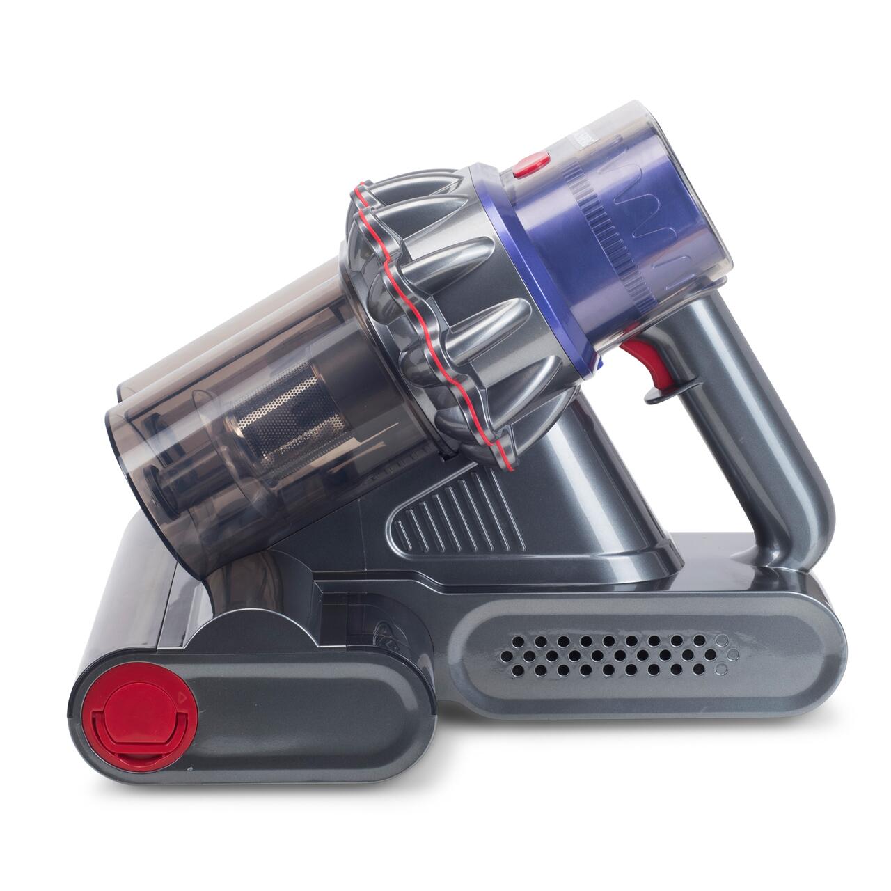 Aspirator UV antiacarieni cu afisaj digital multifunctional HAUSBERG HB-2022MV, 400-600W, sterilizare UV, ioni negativi, purificare cu ultrasunete, Mov-Gri