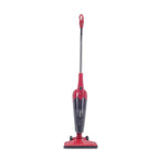 Aspirator vertical 2 in 1 HAUSBERG HB-2025RS, fara sac, aspirare uscata, filtru Hepa, 0.5 L, 600W, Rosu