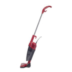 Aspirator vertical 2 in 1 HAUSBERG HB-2025RS, fara sac, aspirare uscata, filtru Hepa, 0.5 L, 600W, Rosu