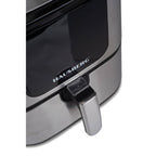 Friteuza Air Fryer Hausberg HB-2365, 1600-1800 W, 5.2 L, Timer, protectie supra-incalzire, maner rece, Display LCD