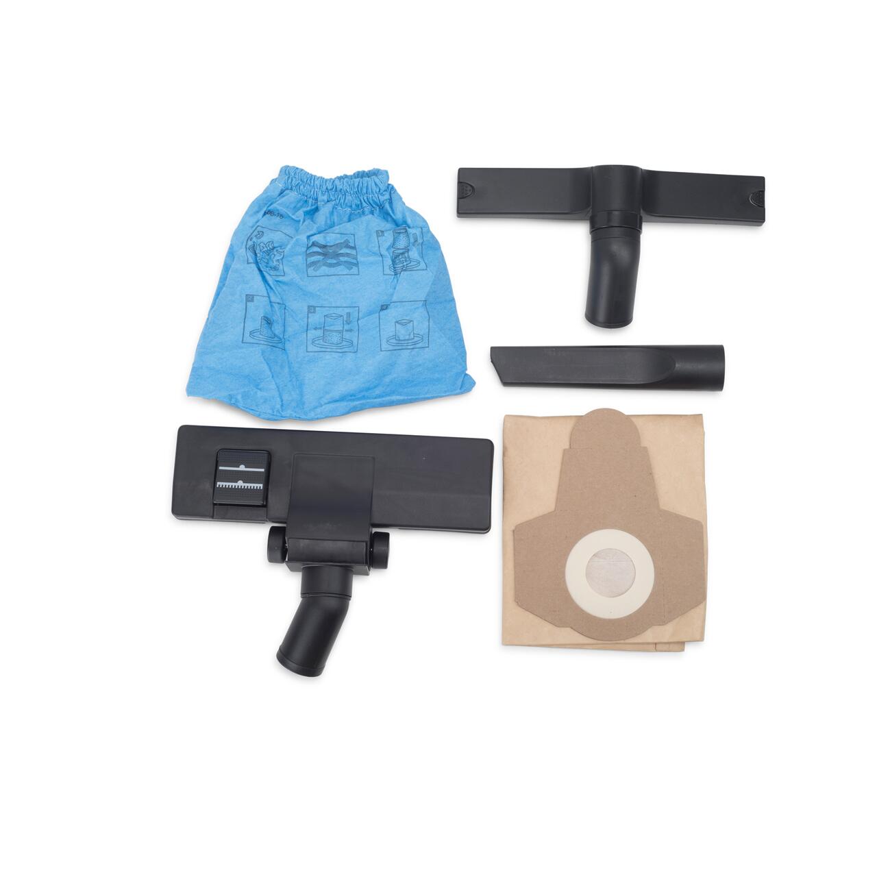 Aspirator cu sac HAUSBERG HB-2837IN, aspirare umeda si uscata, functie suflare, 20 litri, 2000 W