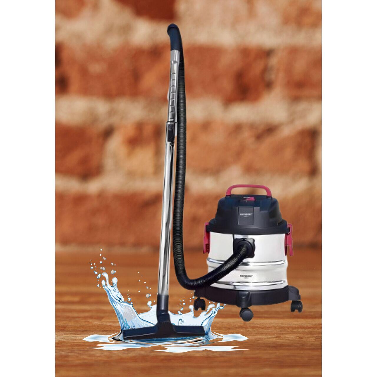 Aspirator cu sac HAUSBERG HB-2837IN, aspirare umeda si uscata, functie suflare, 20 litri, 2000 W