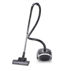 Aspirator Profesional cu sac Hausberg HB-2875NG, 2400 W, Nivel de zgomot 70dB, Capacitate 4L, Filtru De Aer Hepa Cu 5 Nivele, Lungime Cablu 5 M, Display Led, Furtun Rezistent, Negru/argintiu