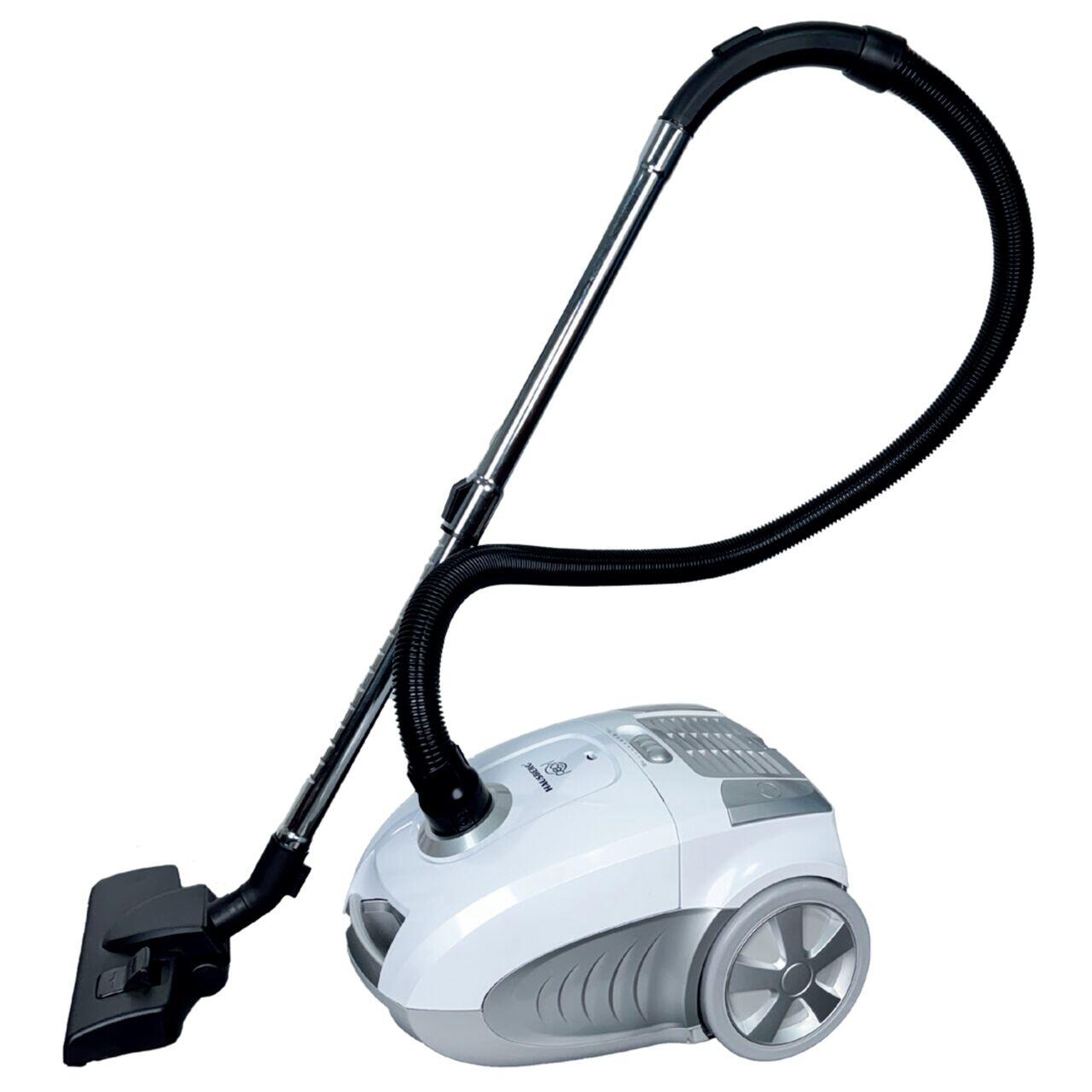 Aspirator cu sac HAUSBERG HB-2877AB, aspirare uscata, 4 litri, 1400 - 1800 W, protectie motor, sistem de rulare a cablului, Alb-Gri Imagine secundară a produsului