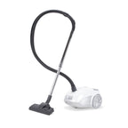 Aspirator cu sac HAUSBERG HB-2877AB, aspirare uscata, 4 litri, 1400 - 1800 W, protectie motor, sistem de rulare a cablului, Alb-Gri